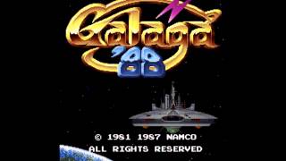 Galaga 88 Arcade Music 01 Opening Theme [upl. by Wolford]