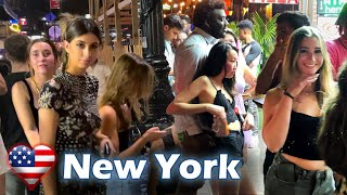 🇺🇸 MANHATTAN NIGHTLIFE AREAS  PACKED BARS amp CLUBS Summer Update【ENTIRE TOUR】Best Neighborhoods [upl. by Gautea]