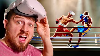 Real Boxers Try VR Boxing [upl. by Rambow359]