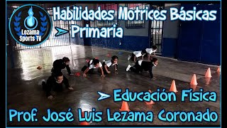 Habilidades Motrices BásicasSaltos Desplazamientos y Giros  Primaria  Educación Física  Parte 1 [upl. by Winnifred268]