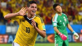 James Rodriguez  Brasil 2014  6 goals [upl. by Viole]