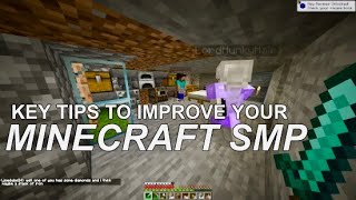 7 KEY TIPS to Making a Successful SMP Minecraft [upl. by Halimak]