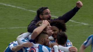 HIGHLIGHTS Huddersfield Town 21 Leeds United [upl. by Naibaf]