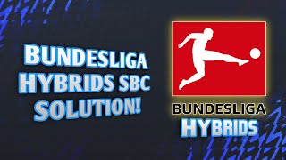 BUNDESLIGA HYBRIDS SBC SOLUTION MADFUT 22 [upl. by Kohcztiy]