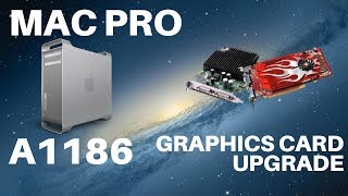 Mac Pro A1186  Graphics Card Replacement 2006 and 2008 [upl. by Aerb404]