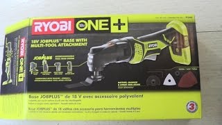 RYOBI Base With MultiTool Attachment Review [upl. by Goldin]