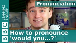 Pronunciation How to pronounce would you [upl. by Nic112]