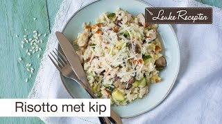 Risotto met kip  extra tips 🍲  LeukeReceptennl [upl. by Elahcar225]