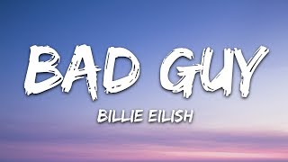 Billie Eilish  bad guy Lyrics [upl. by Llednahs]