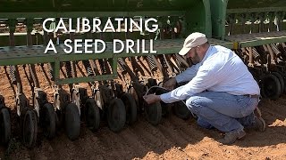 Seed Drill Calibration [upl. by Weitman556]