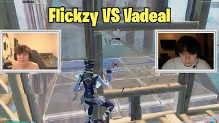 Flickzy VS Vadeal INSANE Buildfights [upl. by Naiviv513]