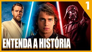 Saga Star Wars  Entenda a História dos Filmes  PT1 [upl. by Okime]