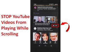 How to STOP YouTube Videos From Playing While Scrolling [upl. by Sulohcin]