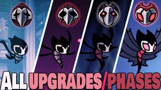 Hollow Knight  All Grimmchild UpgradesPhases The Grimm Troupe DLC [upl. by Lillis]