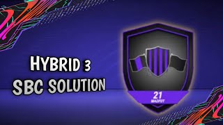 HYBRID 3 SBC SOLUTION MADFUT 21 [upl. by Adelheid]