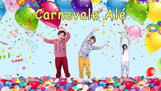 CARNEVALE ALÉ  GINNASTICA A CASA PER BAMBINI [upl. by Fairweather99]