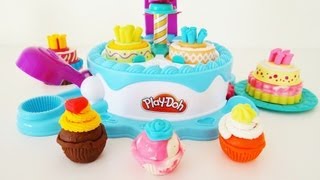 PlayDoh Sweet Shoppe Cake Makin Station Unboxing [upl. by Chanda]