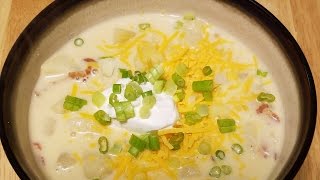 How To Make Potato Soup Super Easy Recipe [upl. by Oek]