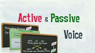 Active and Passive Voice  Learn English  EasyTeaching [upl. by Georgianna]