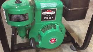 Generator overview Coleman Powermate PM544000 [upl. by Eylk71]