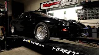 Todds Camaro LS 408 Stroker Dyno [upl. by Eatnwahs942]