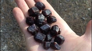 Finding Garnets in California [upl. by Dygall446]