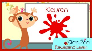 Bewegend leren  Kleuren 🔴🟡🟣 [upl. by O'Meara]