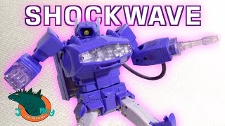 Shockwave Transformers Masterpiece Review [upl. by Nodanrb]