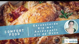 Geroosterde kip met aardappels uit de oven [upl. by Cynthy833]