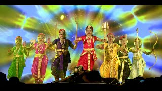 Aigiri nandini classical dance by Redlands Ashlyn Group members on Ashlyns Day Samagamam 2019 [upl. by Aneev]