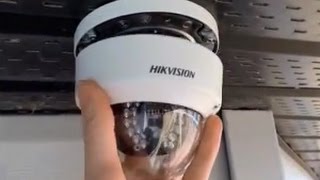 HIKVISION Dome PoE IP Security Camera Installation Guide [upl. by Demona]