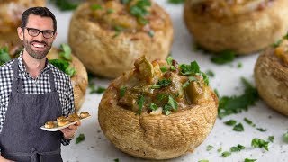 Stuffed Mushrooms Recipe [upl. by Anchie960]