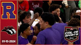 OFFICIAL HIGHLIGHTS  Salesian vs Riordan Boys Basketball [upl. by Eeladnerb]