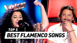 BEST FLAMENCO SONGS in The Voice [upl. by Dirk]