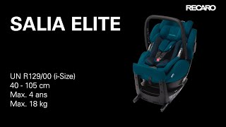 Pourquoi choisir le siègeauto Salia Elite de RECARO [upl. by Retluoc]