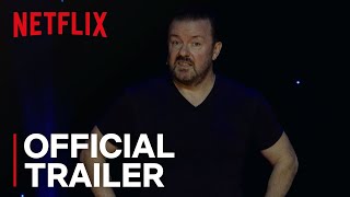 Ricky Gervais Humanity  Official Trailer HD  Netflix [upl. by Seuqramed]