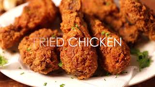 FRIED CHICKEN RECIPE KFC STYLE HOMEMADE [upl. by Corilla73]