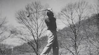 Golfing Strokes With Sam Snead 1940 [upl. by Sirac]