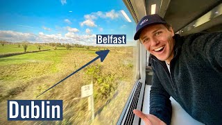 Irelands Stunning CrossBorder Train  Dublin to Belfast [upl. by Pris878]