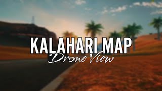 Kalahari Map Drone View  Free Fire Map Drone View With Beautiful Song  Kalahari Map [upl. by Scharf]