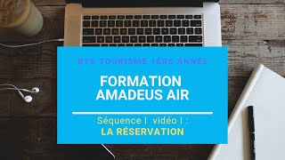 SI V1  amadeus la réservation AN et SS [upl. by Yehc289]