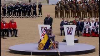 The Road to Mandalay by Rudyard Kipling read by Charles Dance  70th VJ Day commemoration London [upl. by Hankins]