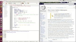 Advanced Fortran Programming  016  Introduction to BLAS and LAPACK [upl. by Adekahs895]