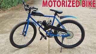 Build a Motorized Bike at home  Tutorial [upl. by Brieta]