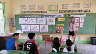 Demo Teaching in English 2 Prepositions [upl. by Janifer]