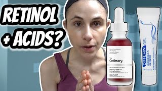 Vlog Using RETINOL WITH ACIDS  Dr Dray [upl. by Cesya]