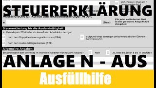 Anlage N  Aus Elster  ELSTER Tutorial  Steuererklärung selber machen [upl. by Eilyr830]