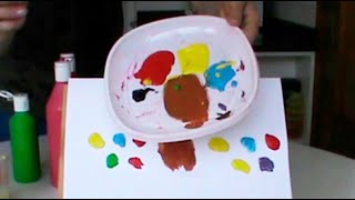 Cómo hacer color marrón Nuevo canal Pintar con Marta [upl. by Sikleb64]