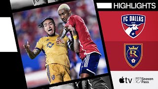 FC Dallas vs Real Salt Lake  THREE GOAL COMEBACK  Full Match Highlights  May 25 2024 [upl. by Aillimac]