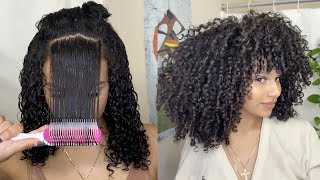 How To Denman Wash n Go Routine for Defined Curls [upl. by Angelique]